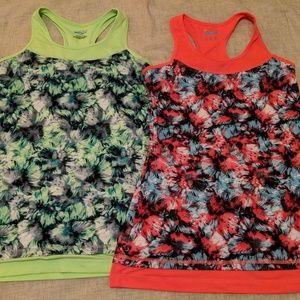 Tek Gear fitted yoga tops